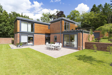 Photo of a modern house exterior in Oxfordshire.