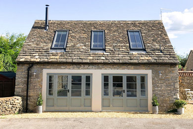 Design ideas for a country house exterior in Gloucestershire.