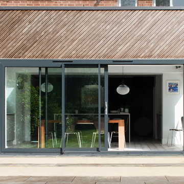 Timber Clad Kitchen Extension in Chichester