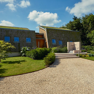 Walk over water feature as house entrance