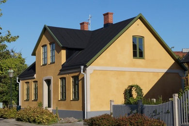 This is an example of a classic house exterior in Malmo.