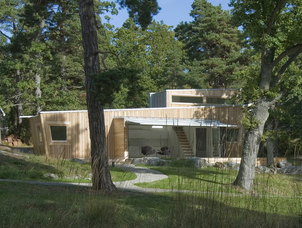 Contemporary Exterior by Schlyter / Gezelius Arkitektkontor AB