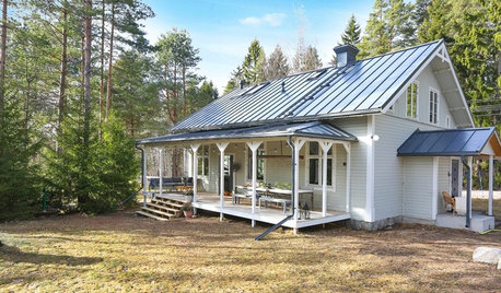 Behutsame Renovierung eines ehemaligen Missionshauses in Schweden