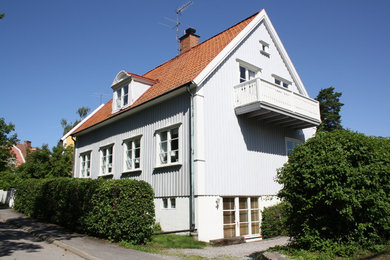 Immagine della facciata di una casa moderna