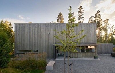Houzz Швеция: Дом с сауной и видом на лес в Энчепинге