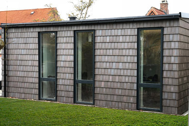 Photo of a house exterior in Copenhagen.