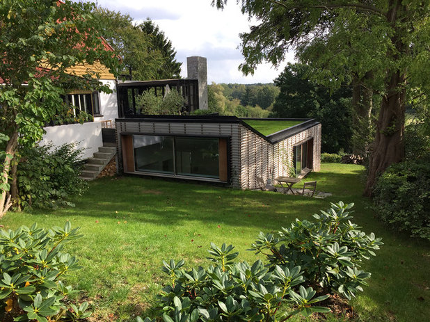 Skandinavisk Hus & facade by Lars Krog Hansen Arkitekt MAA