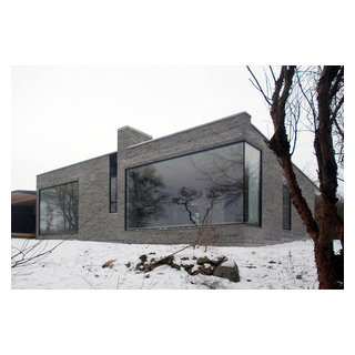 Energitermoruder i privat villa - Moderne - Hus & facade - Odense - af Redtz  Glas & Facade A/S | Houzz