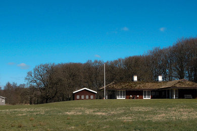 Photo of a rural house exterior in Aarhus.