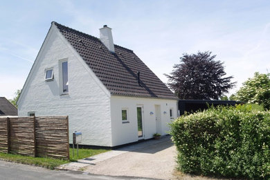 オーデンセにある北欧スタイルのおしゃれな家の外観の写真