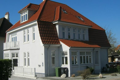 Photo of a scandinavian house exterior in Other.