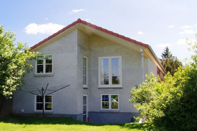 オーデンセにある北欧スタイルのおしゃれな家の外観の写真