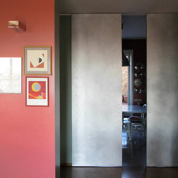 Apertura degli spazi di un grande e colorato appartamento | 160 MQ