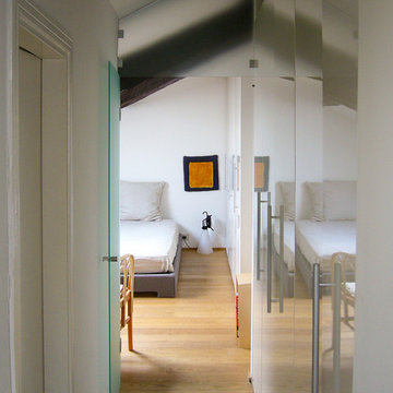 Corridoio e camera da letto