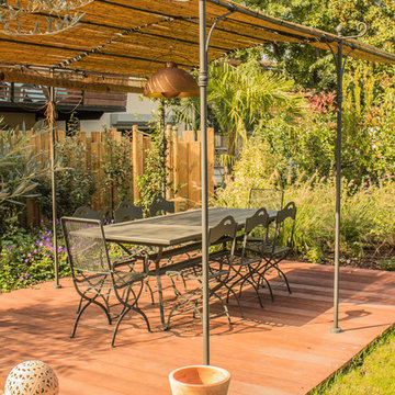 Aménagement d'un espace terrasse à l’abri des vis à vis au plein cœur de Blagnac