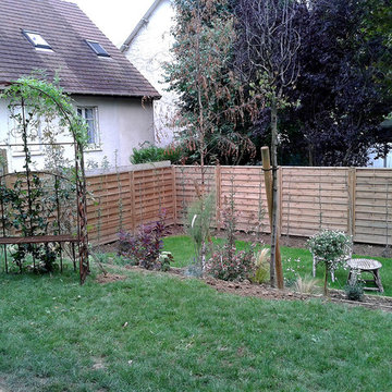 Aménagement de jardins en pentes au Perreux-sur-Marne (94)