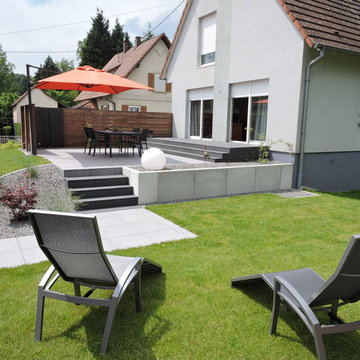Aménagement de terrasse et espace détente