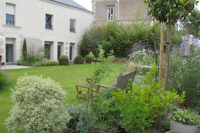Design ideas for a classic garden in Angers.