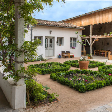 Création de jardins - jardin campagnard