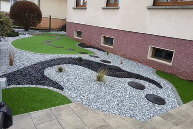 Moderner Garten in Straßburg