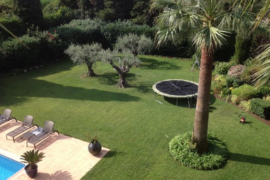 Свежая идея для дизайна: участок и сад в средиземноморском стиле - отличное фото интерьера