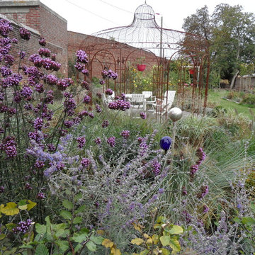 Jardin aux fleurs coupées