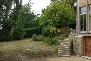 Aménagement d'un jardin romantique.