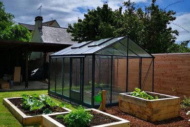 Aménagement d'un jardin contemporain.