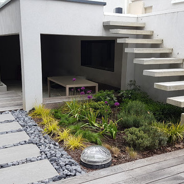 Jardin pour une maison contemporaine