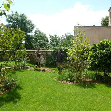 Jardin privé à Versailles