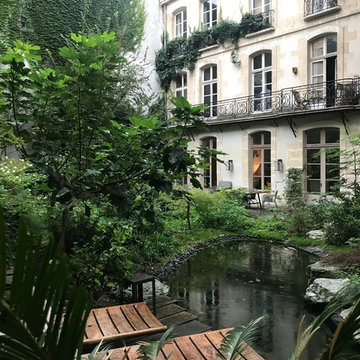 Jardin secret rue Montorgueil