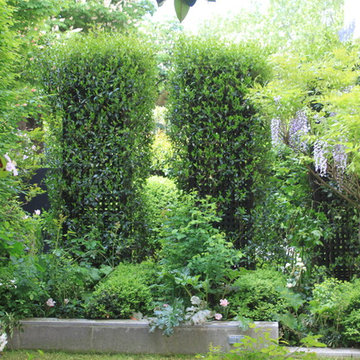 jardins, terrasses à Paris, en France, Suisse