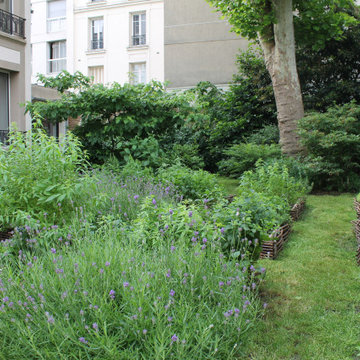 Le jardin de tisanes des Comptoirs Richard - Paris 15éme
