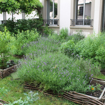Le jardin de tisanes des Comptoirs Richard - Paris 15éme