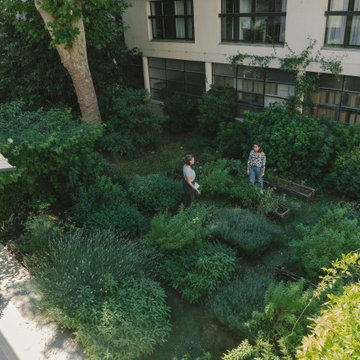 Le jardin de tisanes des Comptoirs Richard - Paris 15éme