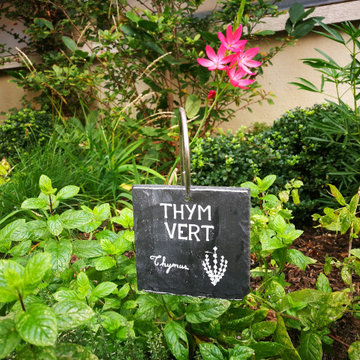 Le jardin de tisanes des Comptoirs Richard - Paris 15éme