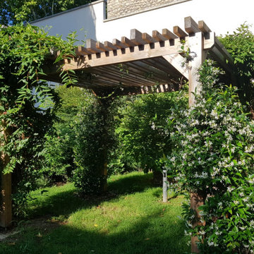 Le jardin des voisins à Issy-Les-Moulineaux