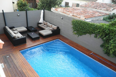 Moderner Pool in Toulouse