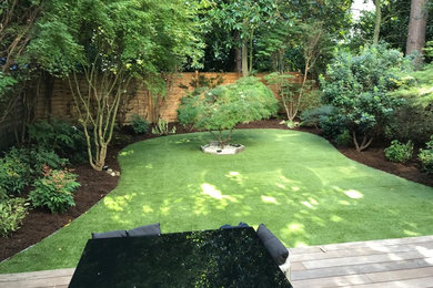 This is an example of a contemporary garden in Other.