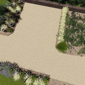 Projet de terrasse + jardin à Castillonès