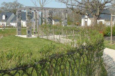 Landhaus Garten in Angers