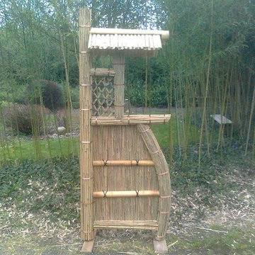 Sode Gaki, panneau en bambou pour jardin japonais