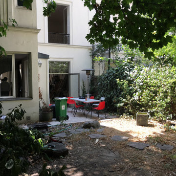 Un jardin à Porte Maillot (Existant)