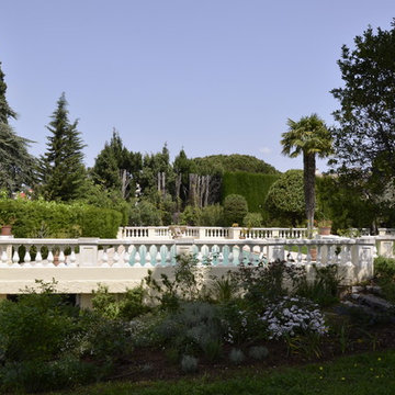 Villa on the hills of Nice, Cote d'Azur, renovation and garden refurbishment