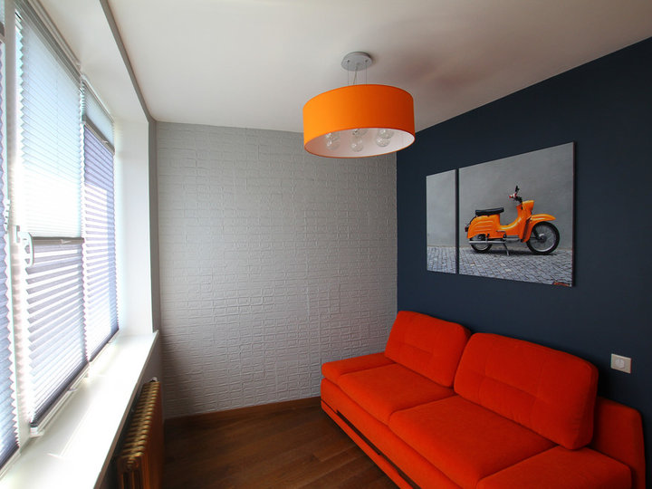 Contemporary Home Office - Library