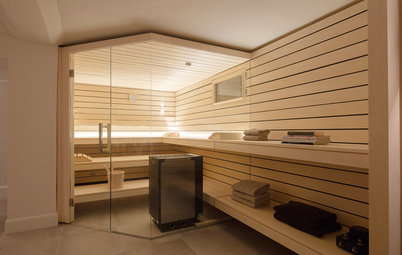 Vorher-Nachher: Vom kargen Luftschutzbunker zur Design-Sauna