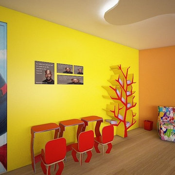 KIDS ENTERTAINMENT AREA FOR ONE OF THE PREMIUM CLUBS IN KOLKATA