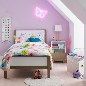 Purple Girls' Bedroom Pillowfort™ Collection
