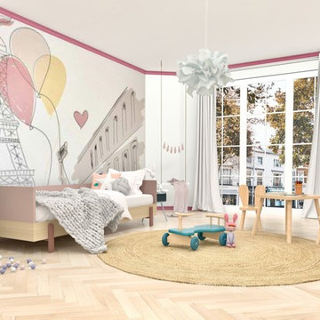 Girl's Bedroom Design