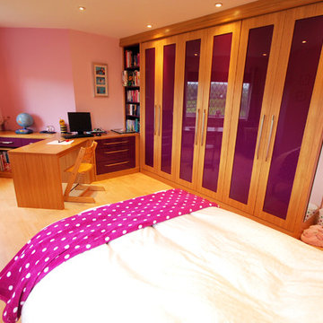 Langley Interiors Case Studies : Kids Bedrooms Blue and Pink